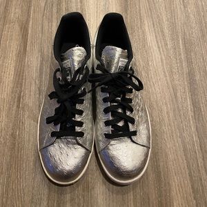 Silver chrome adidas